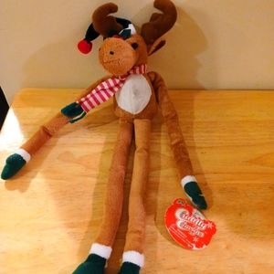 NWT 17" Reindeer Plush Decor